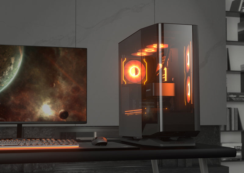 Cougar FV270 Black 黑色 Tempered Glass Mid Tower E-ATX Case