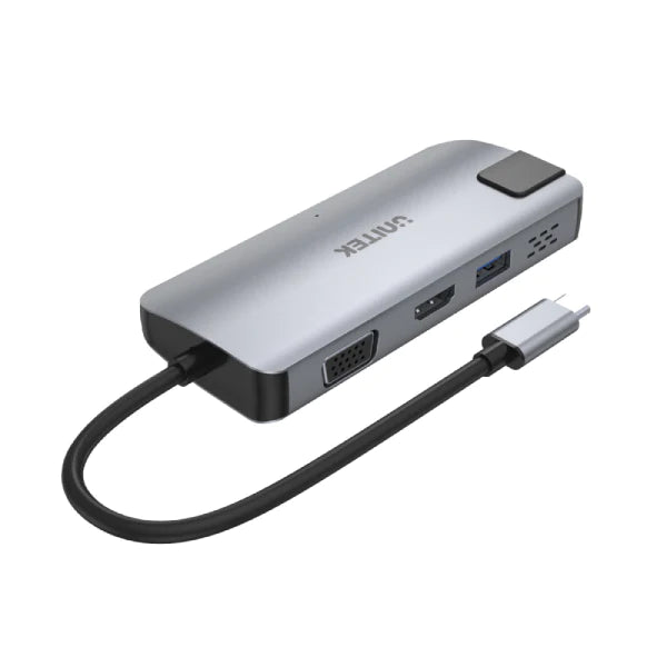 Unitek 5-in-1 Multimedia USB-C Hub (Supports 4K HDMI and USB-PD 60W) (Y-DK09016) 