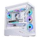 LIAN LI Vector V100RW WHITE 白色 ARGB Tempered Glass ATX Case