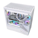 LIAN LI Vector V100RW WHITE 白色 ARGB Tempered Glass ATX Case