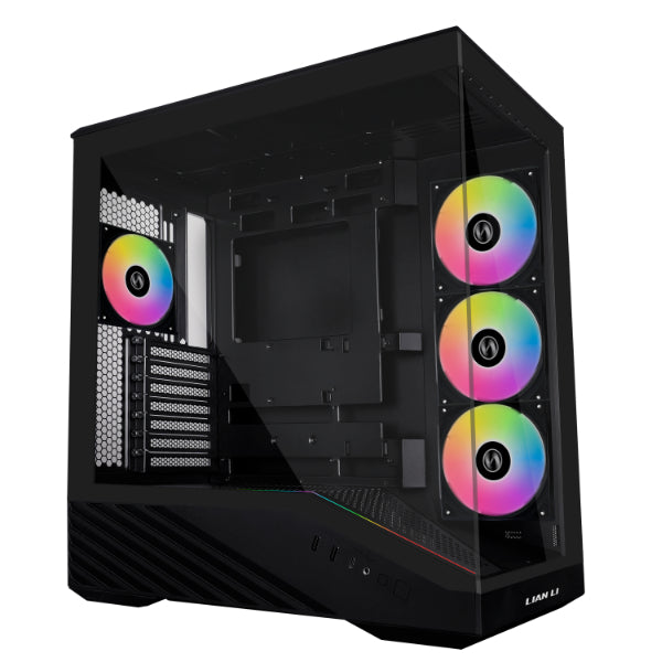 LIAN LI Vector V100 - BLACK 黑色 ARGB Tempered Glass ATX Case (V100RX)