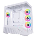 LIAN LI Vector V100RW WHITE 白色 ARGB Tempered Glass ATX Case