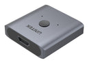 UNITEK V1127A 4K Aluminium HDMI 2.0 Switch 2-To-1 Bi-Directional 785-2695D