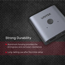UNITEK V1127A 4K Aluminium HDMI 2.0 Switch 2-To-1 Bi-Directional 785-2695D
