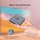 UNITEK V1127A 4K Aluminium HDMI 2.0 Switch 2-To-1 Bi-Directional 785-2695D