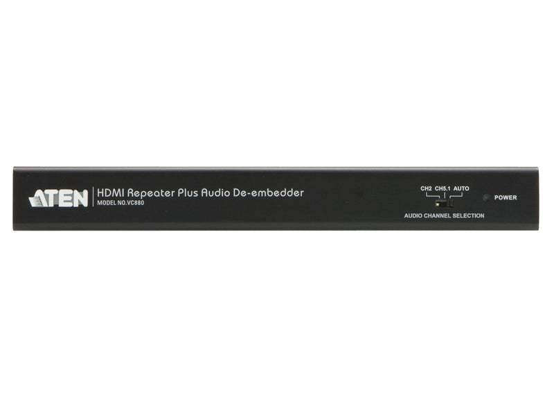 ATEN VC880 HDMI Repeater w/Audio De-Embedder, 1920x1200/1080p, 15m