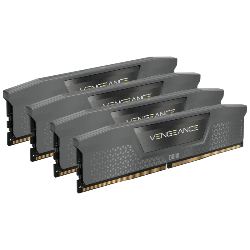 CORSAIR 64GB Kit (4x16GB) VENGEANCE CMK64GX5M4B6000Z36 DDR5 6000MHz Memory AMD EXPO