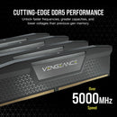 CORSAIR 64GB Kit (2x32GB) VENGEANCE CMK64GX5M2B6000Z40 DDR5 6000MHz Memory (AMD EXPO & Intel XMP 3.0)