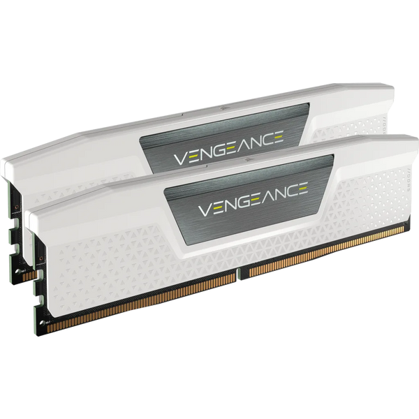 CORSAIR 32GB Kit (2x16GB) VENGEANCER White CMK32GX5M2B5600C40W DDR5 5600MHz Memory