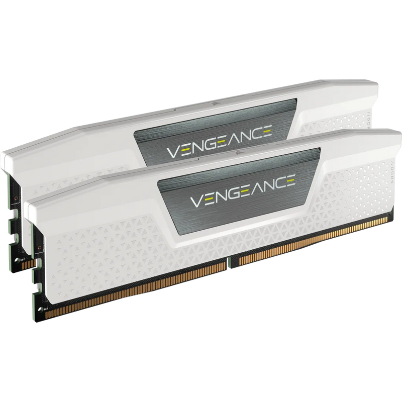 CORSAIR 64GB Kit (2x32GB) VENGEANCE White 白色 CMK64GX5M2B6000C40W DDR5 6000MHz Memory