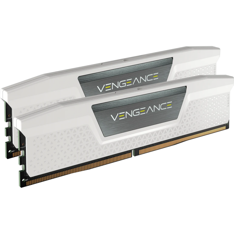 【電腦節搶購貨】CORSAIR 64GB Kit (2x32GB) VENGEANCE White 白色 CMK64GX5M2B6000Z30W DDR5 6000MHz CL30 Memory (AMD EXPO & Intel XMP 3.0)