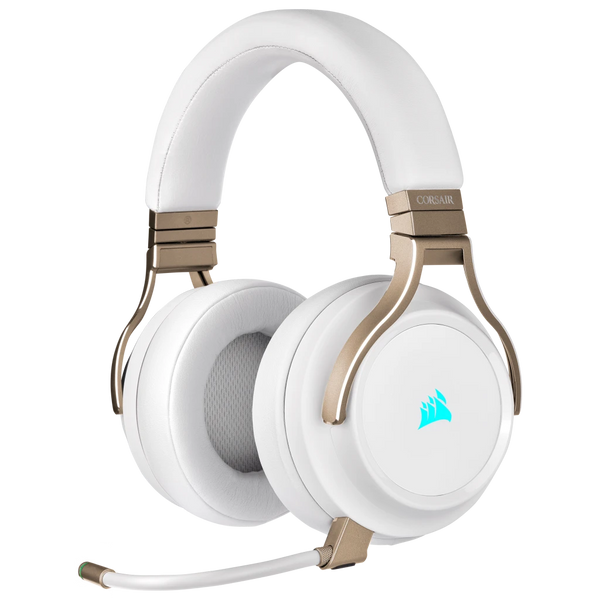 [New Year Offer] Corsair VIRTUOSO RGB Wireless High-Fidelity Gaming Headset - Pearl CA-9011224-AP