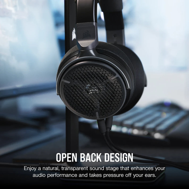 Corsair VIRTUOSO PRO Open Back Streaming Gaming Headset - Carbon CA-9011370-AP