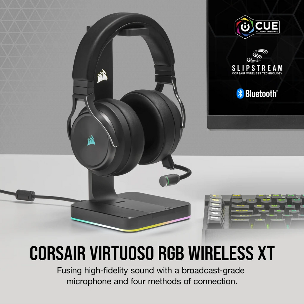 Corsair VIRTUOSO RGB Wireless XT High-Fidelity Wireless Gaming Headset