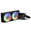 VALKYRIE B240-GT BLACK 黑色 w/3.95吋IPS LCD ARGB 240mm Liquid CPU Cooler (B240-GT-B)