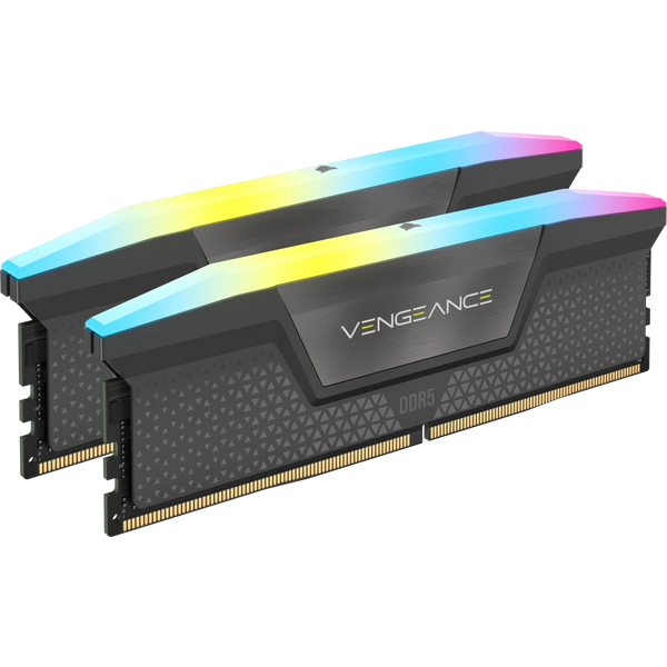 CORSAIR 32GB Kit (2x16GB) VENGEANCE RGB CMH32GX5M2E6000Z36 DDR5 6000MHz AMD EXPO Memory