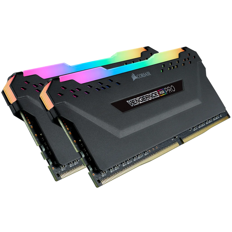 CORSAIR 32GB Kit (2x16GB) VENGEANCE RGB PRO CMW32GX4M2D3000C16 DDR4 3000MHz Memory