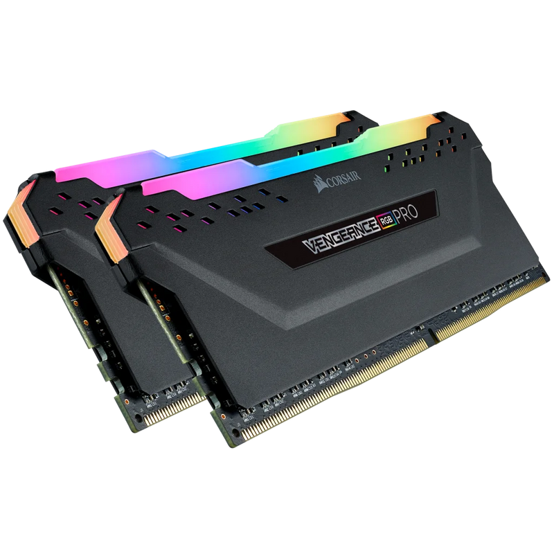 CORSAIR 16GB Kit (2x8GB) VENGEANCE RGB PRO CMW16GX4M2C3000C15 DDR4 3000MHz Memory