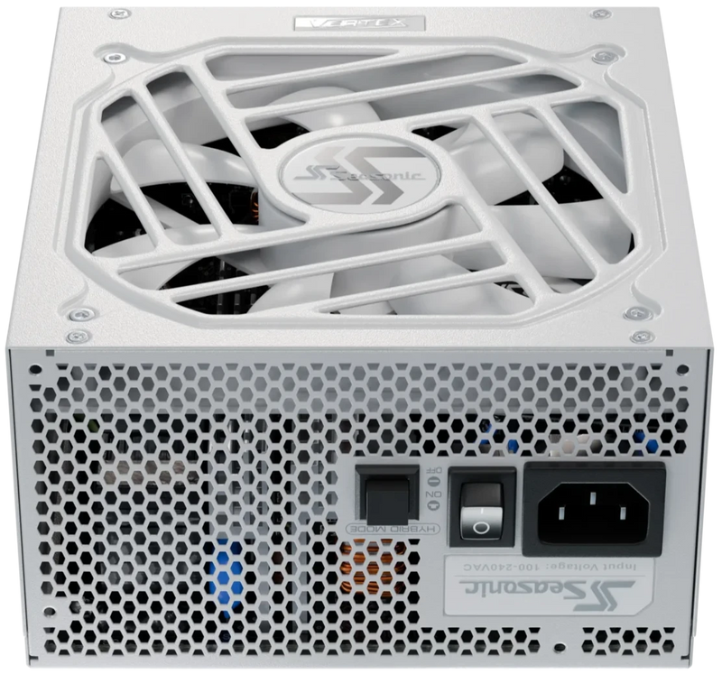 Seasonic 1200W VERTEX GX-1200 White ATX3.0 (PCIe5.0) 80Plus Gold Full Modular Power Supply (VERTEX GX-1200-WHITE)
