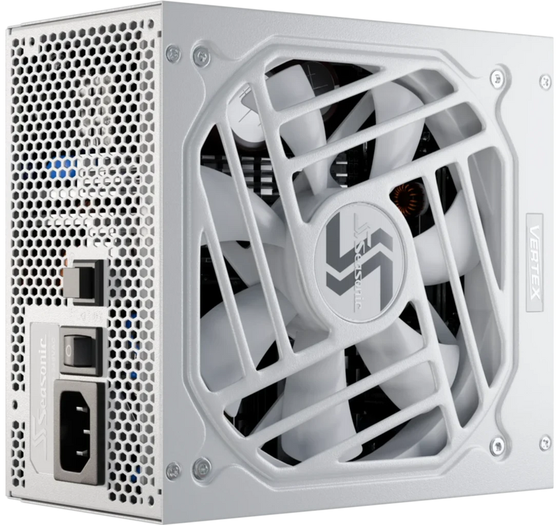 Seasonic 1000W VERTEX GX-1000 White ATX3.0 (PCIe5.0) 80Plus Gold Full Modular Power Supply (VERTEX GX-1000-WHITE)