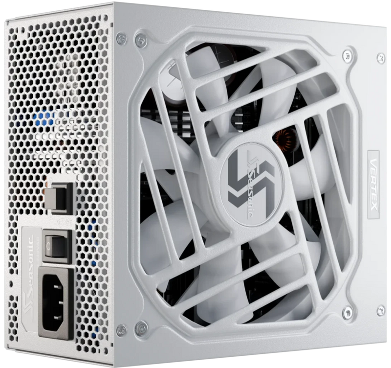 Seasonic 1200W VERTEX GX-1200 White ATX3.0 (PCIe5.0) 80Plus Gold Full Modular Power Supply (VERTEX GX-1200-WHITE)