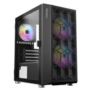 ANTEC NX200M Black 黑色 RGB Tempered Glass MATX Case AN-CA-NX200M-RGB-TG