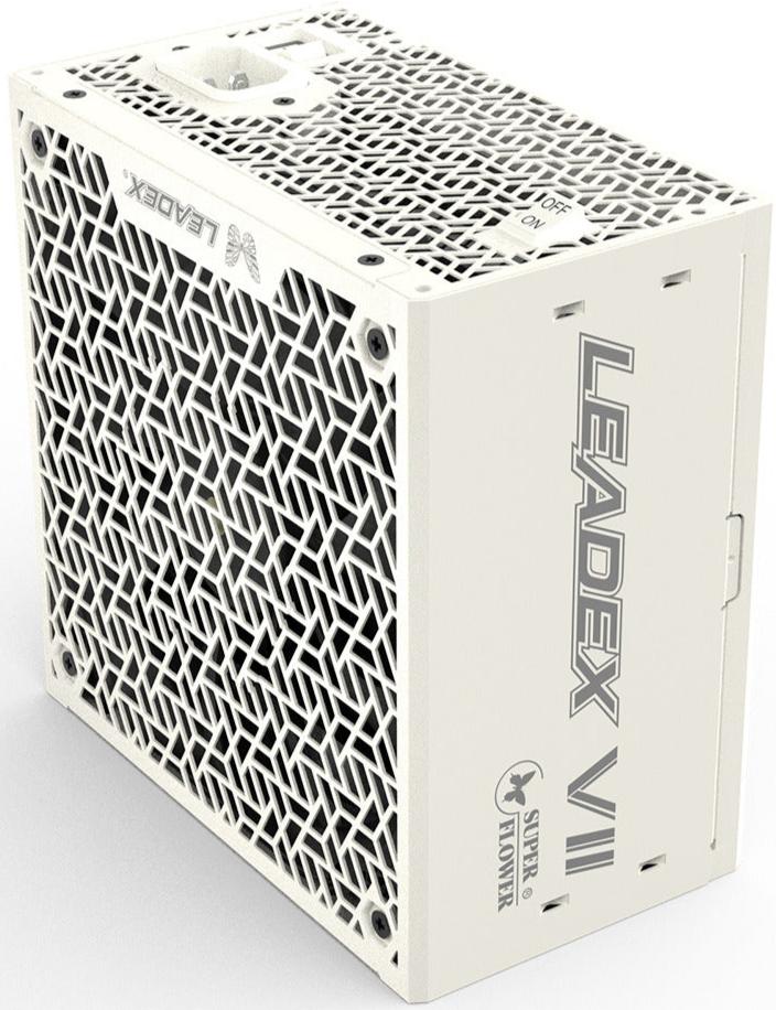 Super Flower Leadex VII Platinum PRO 1200W White 白色 PCIE 5.1 / ATX 3.1 / 80 Plus Platinum 白金牌認證全模組化 Full Modular Power Supply (SF-1200F14XP-WH) 10年保養