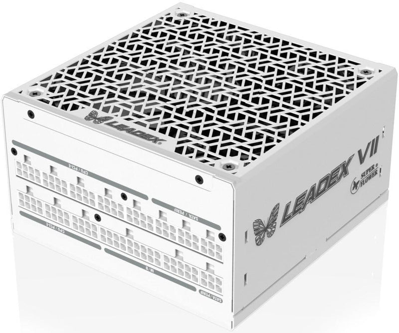 Super Flower Leadex VII Platinum PRO 1200W White 白色 PCIE 5.1 / ATX 3.1 / 80 Plus Platinum 白金牌認證全模組化 Full Modular Power Supply (SF-1200F14XP-WH) 10年保養