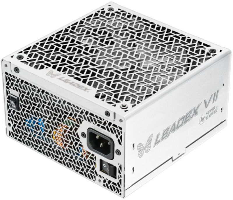 Super Flower Leadex VII Platinum PRO 1200W White 白色 PCIE 5.1 / ATX 3.1 / 80 Plus Platinum 白金牌認證全模組化 Full Modular Power Supply (SF-1200F14XP-WH) 10年保養