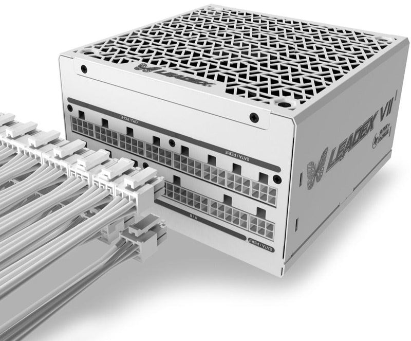 Super Flower Leadex VII XG Gold 1300W White 白色 PCIE 5.1 / ATX 3.1 / 80 Plus Glod 金牌認證全模組化 Full Modular Power Supply (SF-1300F14XG-WH) 10年保養