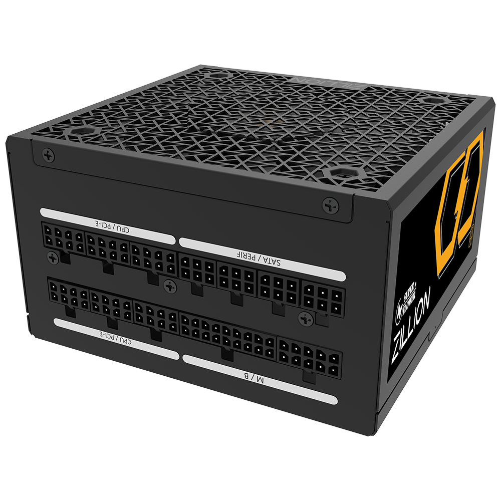 Back Peripherals Super Flower Zillion FG 750W Gold,ATX 3.1,Full Modular Power Supply (S
