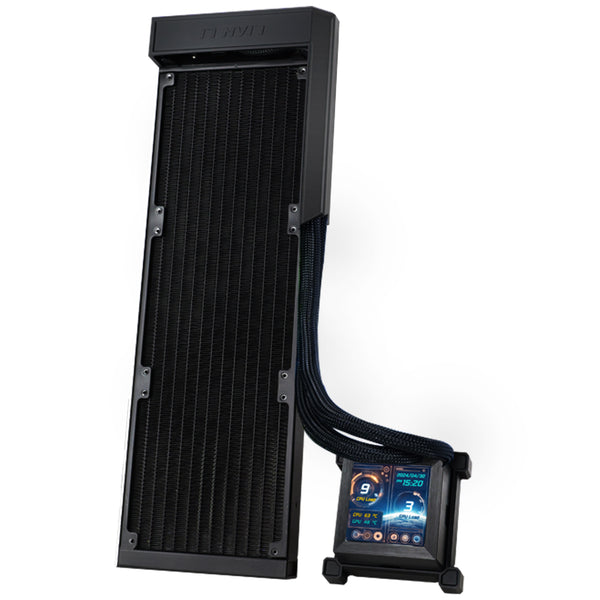 LIAN LI HydroShift LCD 360N Black 黑色 360mm FAN-LESS Liquid CPU Cooler (GHSLCD36NB) (No Fan, 風扇需另配)