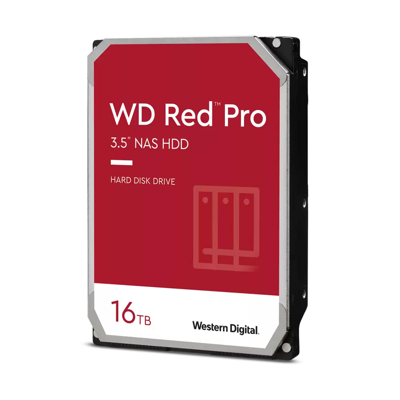 WD 16TB Red Pro WD161KFGX NAS 3.5" SATA 7200rpm 512MB Cache HDD