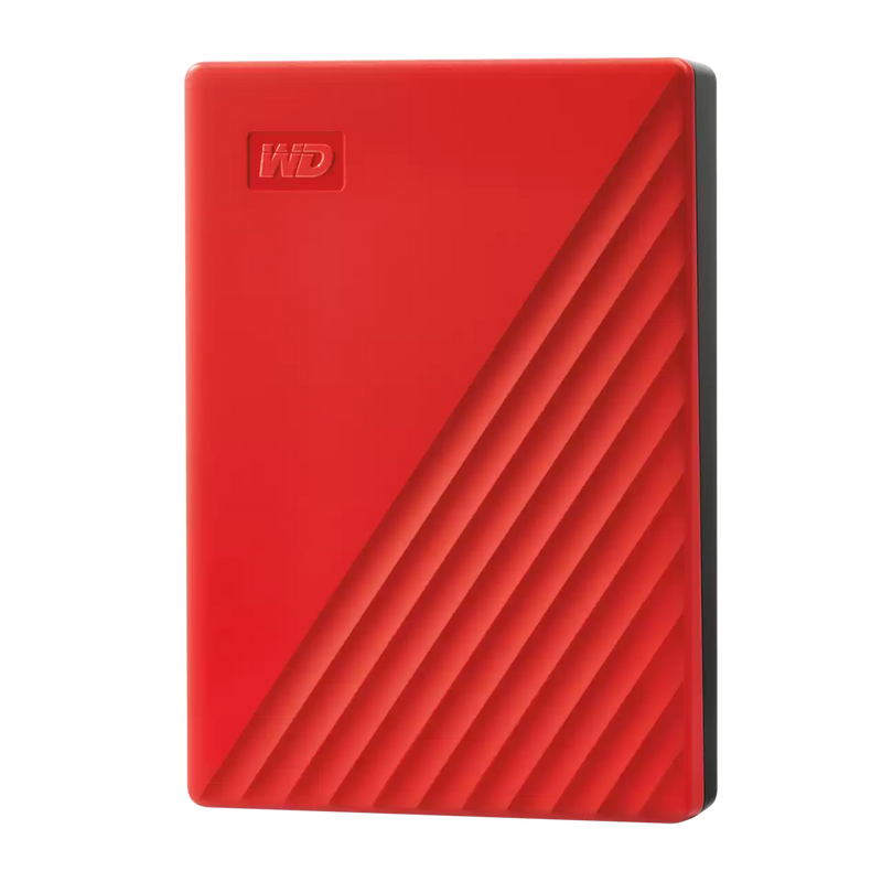 WD 6TB 2.5" My Passport Red WDBR9S0060BRD USB 3.2 Gen 1 Portable Hard Drive