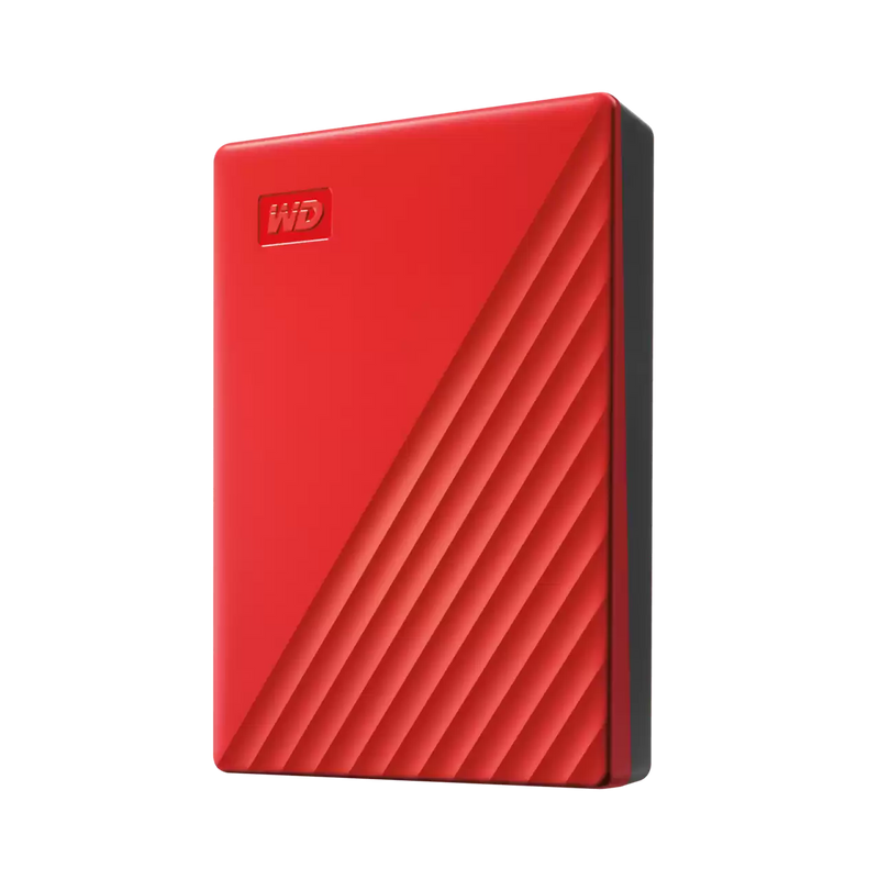 WD 6TB 2.5" My Passport Red WDBR9S0060BRD USB 3.2 Gen 1 Portable Hard Drive