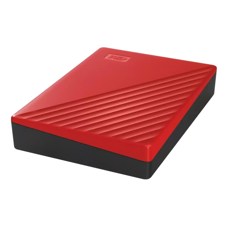 WD 6TB 2.5" My Passport Red WDBR9S0060BRD USB 3.2 Gen 1 Portable Hard Drive