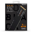 WD_BLACK 8TB SN850X WDS800T2X0E M.2 2280 PCIe Gen4 x4 SSD