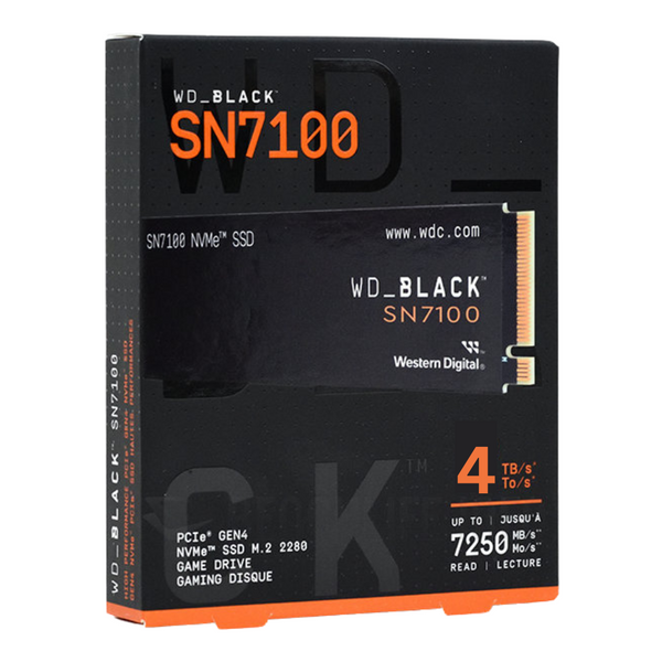 熱賣中】WD_BLACK 4TB SN7100 WDS400T4X0E M.2 2280 PCIe Gen4