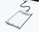 Netac W11 2.5吋 SATA to USB 3.0 HDD/SSD外置盒 連USB Type C to Type A 連接線 (NT07WH11-30B0)