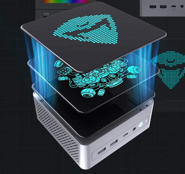 Machenike MINI GTX Mini PC (AMD Ryzen™ 9 7940HS丨32GB DDR5丨1TB SSD丨 WIFI 6丨Windows 11 Home) (CS-M9008)