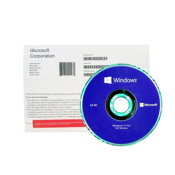 English Microsoft WINDOWS 11 Pro 64Bit (OEM) FQC-10528