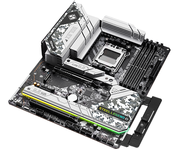 ASRock X670E Steel Legend DDR5,Socket AM5 ATX Motherboard