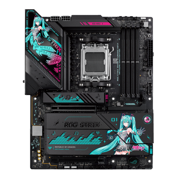 【搶先預購】ASUS ROG Strix X870E-H Gaming WiFi7 Hatsune Miku 初音未來 Edition