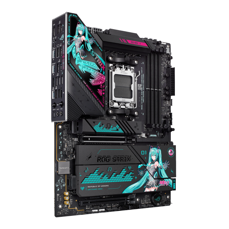 【搶先預購】ASUS ROG Strix X870E-H Gaming WiFi7 Hatsune Miku 初音未來 Edition