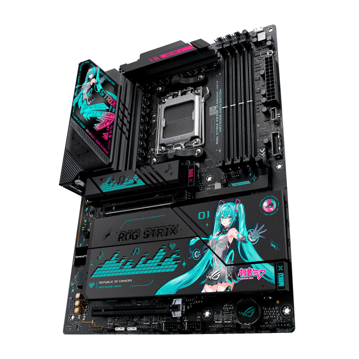 【搶先預購】ASUS ROG Strix X870E-H Gaming WiFi7 Hatsune Miku 初音未來 Edition