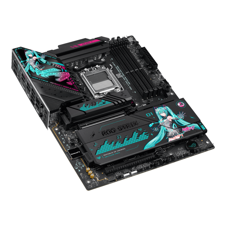 【搶先預購】ASUS ROG Strix X870E-H Gaming WiFi7 Hatsune Miku 初音未來 Edition