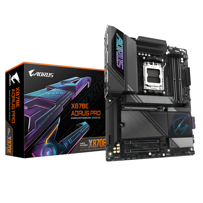 GIGABYTE X870E AORUS PRO DDR5,Socket AM5 ATX Motherboard 