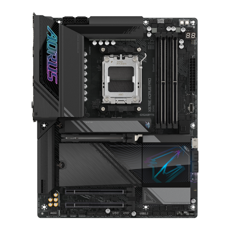 GIGABYTE X870E AORUS PRO DDR5,Socket AM5 ATX Motherboard 