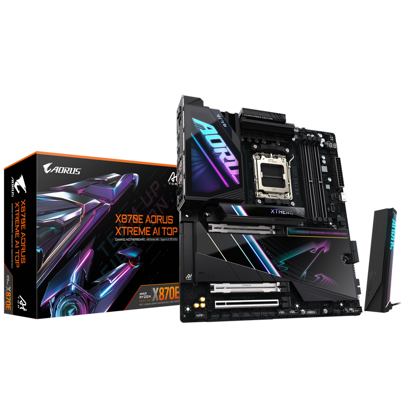 GIGABYTE X870E AORUS XTREME AI TOP DDR5,Socket AM5 EATX Motherboard