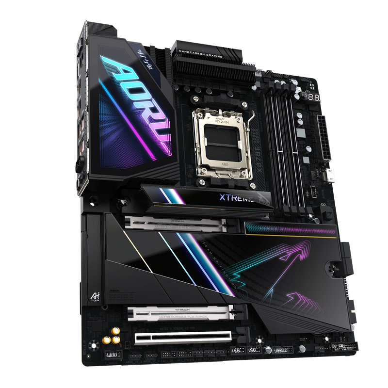 GIGABYTE X870E AORUS XTREME AI TOP DDR5,Socket AM5 EATX Motherboard